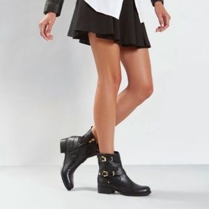 Marc Fisher Biker Moto Booties, Black 8 1/2 M *See Description*